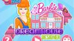 Barbie Dreamhouse Design - Barbie Video Game - Cartoons for Kids - Games for children
