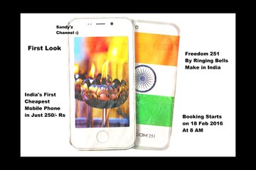 First look of Freedom 251 (Funny)