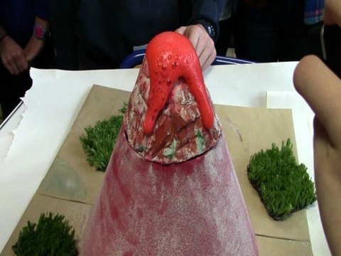 Éruptions volcaniques en cours de SVT