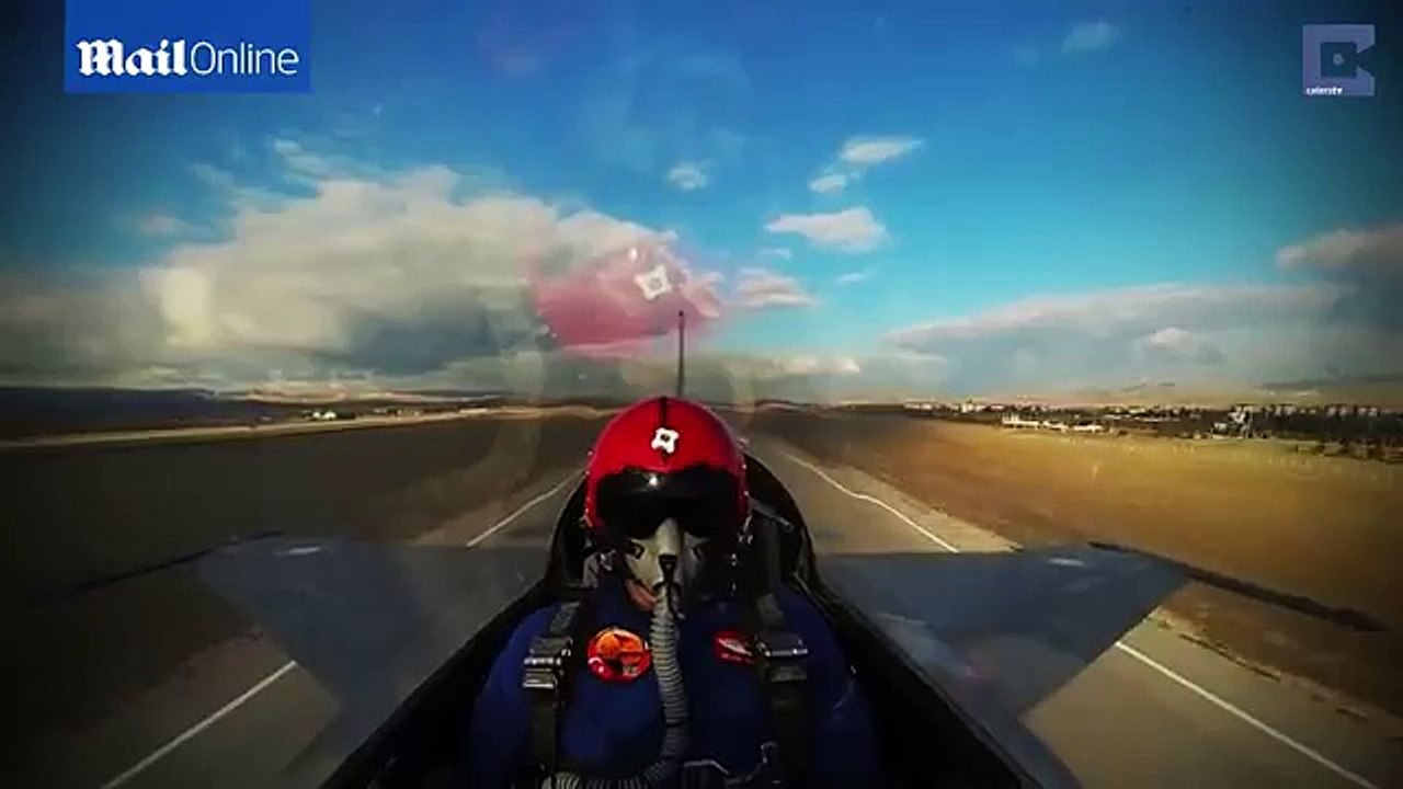 F 16 fighter jet pilot describes the moment he 'broke the laws of physics' (720p Full HD)