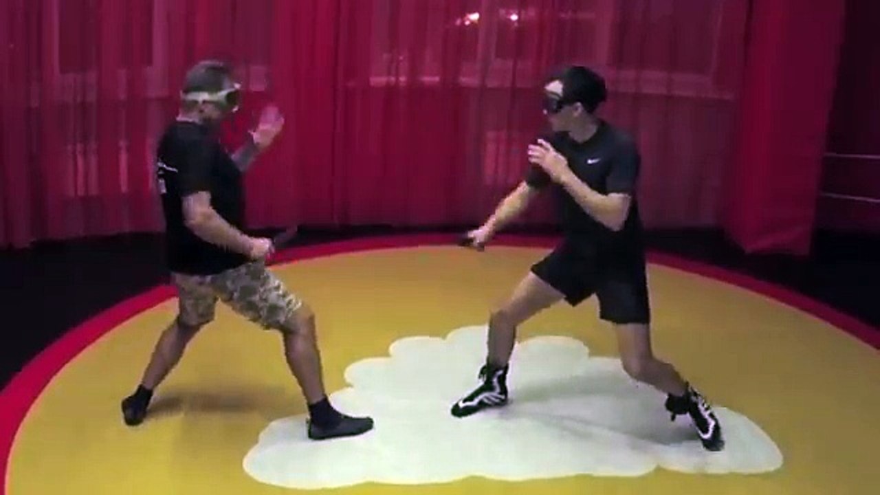 Knife fight ACT Fragments of sparring (1024p FULL HD)