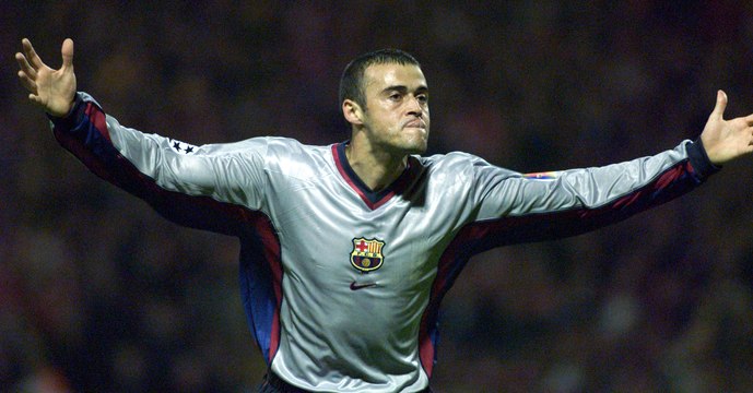 Luis Enrique's best goals against Arsenal