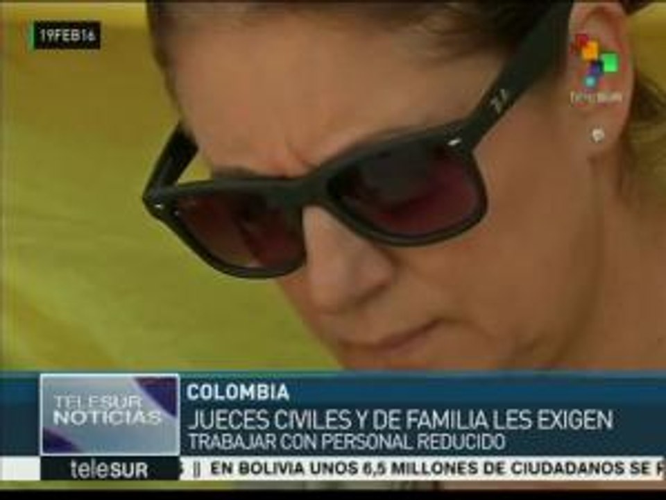 Colombia: trabajadores judiciales exigen mejoras laborales