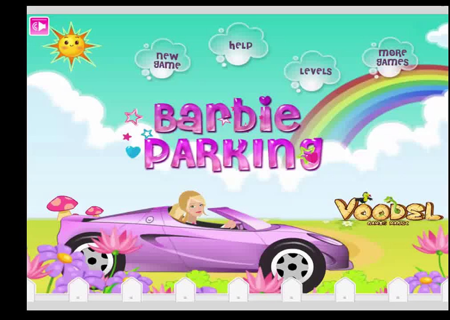 barbie games car games