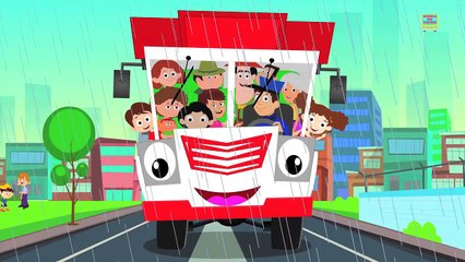 The Wheels On The Bus | Kids Songs For Childrens | Nursery Rhymes