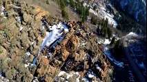 DJI Phantom 2 GoPro Aerial Videography Cool Lake Fairplay