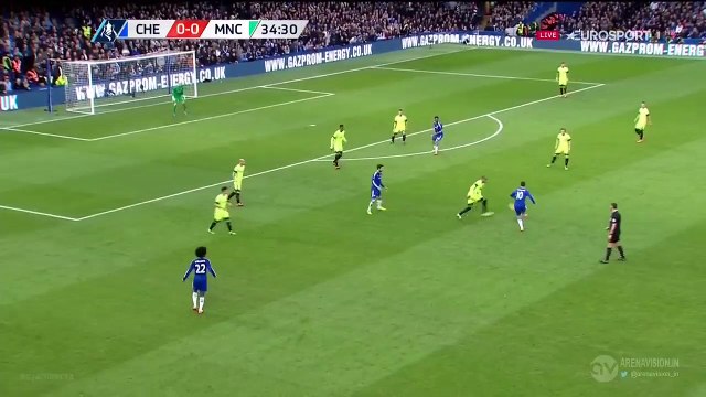 Diego Costa Goal HD - Chelsea 1-0 Manchester City 21.02.2016 HD