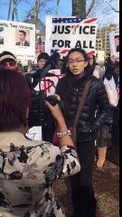 NY kid giving speech on rally for Peter Liang