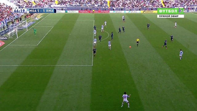 1-1 Raúl Albentosa Goal Spain Primera Division - 21.02.2016, Málaga CF 1-1 Real Madrid