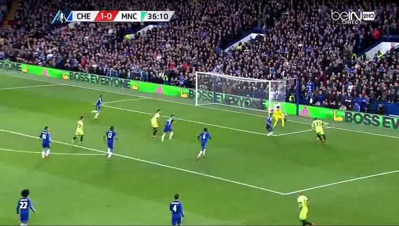 David Faupala Goal HD - Chelsea 1-1 Manchester City - 21-02-2016