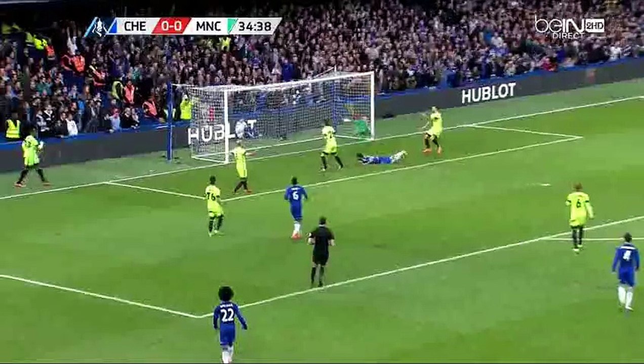 Diego Costa Goal HD - Chelsea 1-0 Manchester City - 21-02-2016