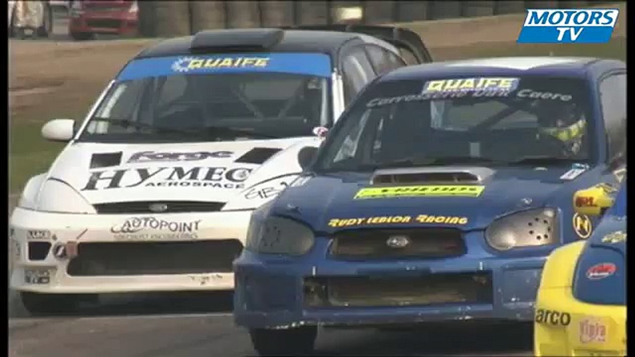 Supercars final British Rallycross Lydden Hill