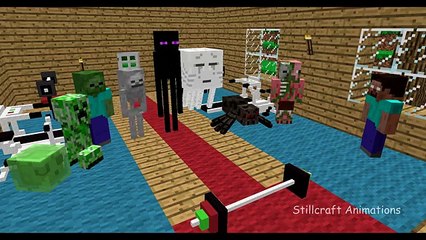 Monster School_ Bodybuilding - Minecraft Animation