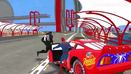 Superheroes Songs Avengers Spiderman & Venom Ironman, Disney Lightning Cars Kids Song