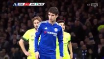 Oscar Penalty Missed Full HD - Chelsea vs Manchester City - 21-02-2016