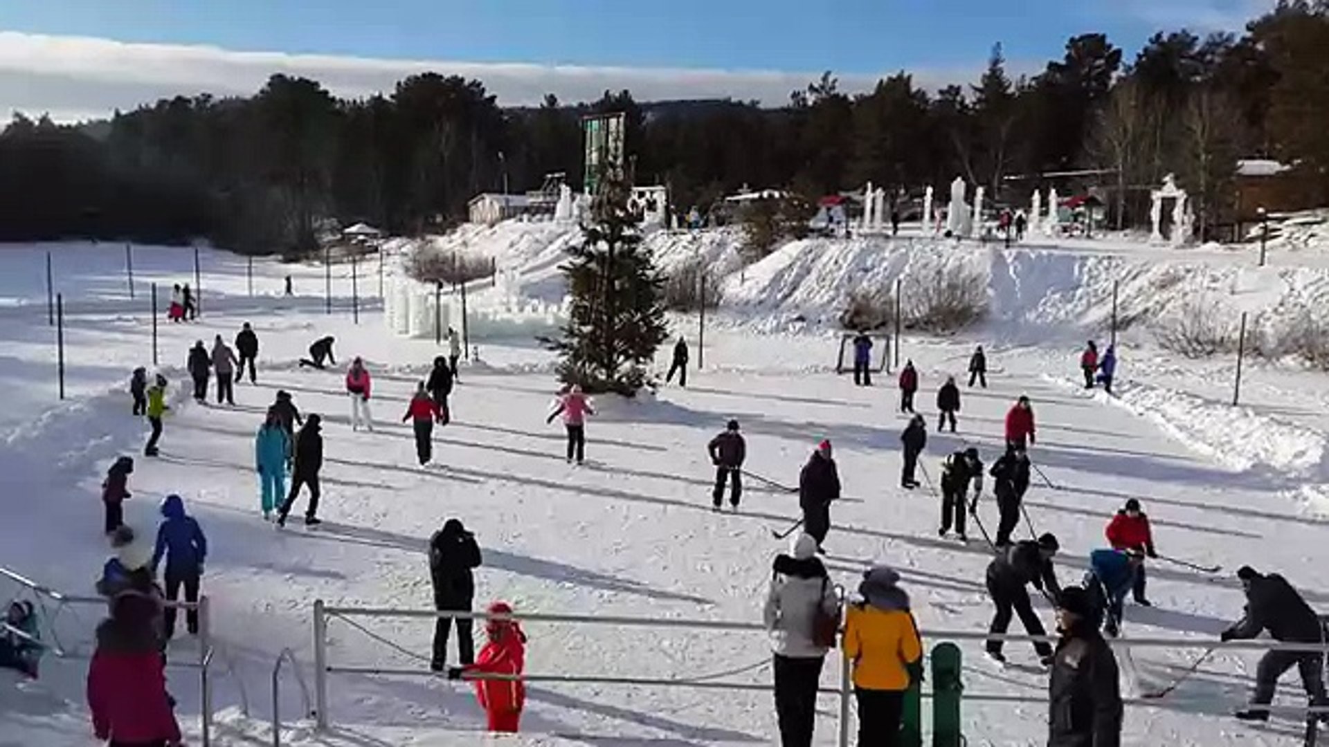⁣Катание на коньках Казахстан Караганда Тас булак Коньки и хоккей
