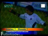 Emelec 1 - Olmedo 1 - (Resumen del partido 21 febrero 2007)