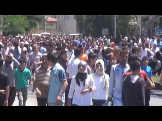 PKK sempatizanları 2. Hava Kuvveti Komutanlığı'ndaki Türk bayrağını indirdi