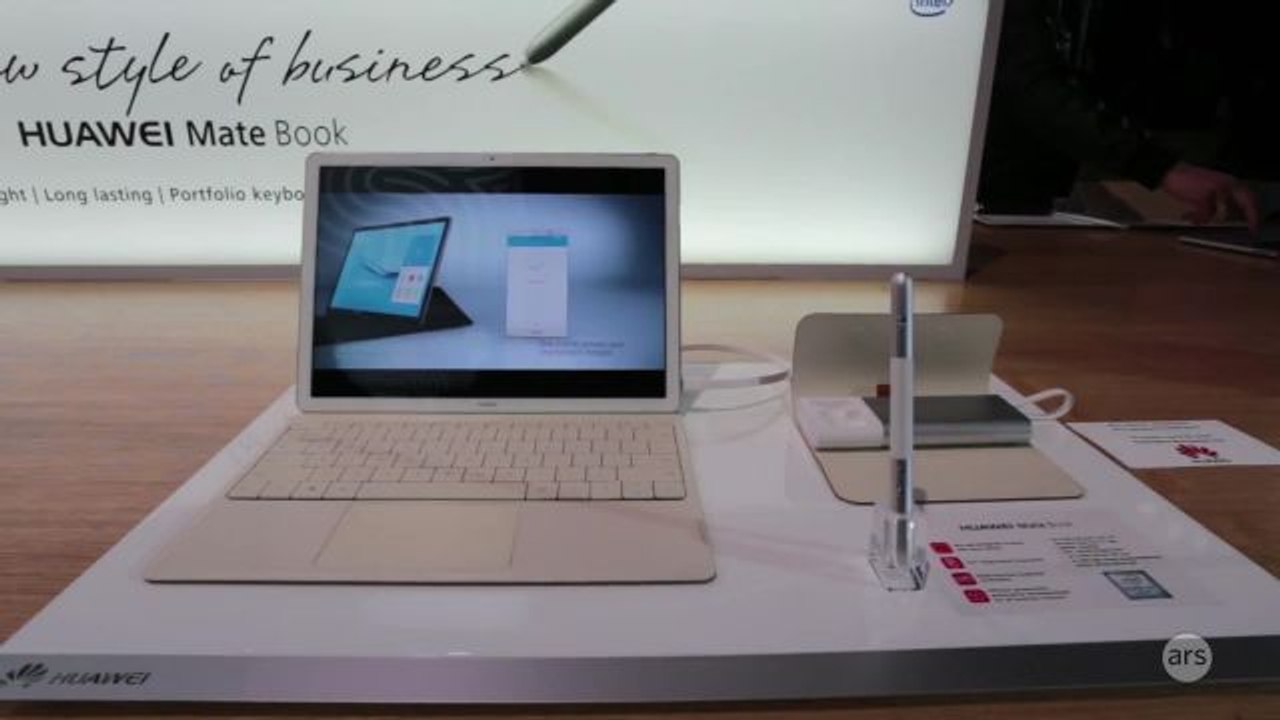 MWC 2016: Huawei MateBook