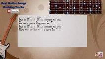 Blue - LeAnn Rimes Guitar Backing Track with scale, chords and lyrics