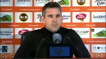 Foot - L1 - EAG : Gourvennec «Je trouve que c'est injuste pour mes joueurs»