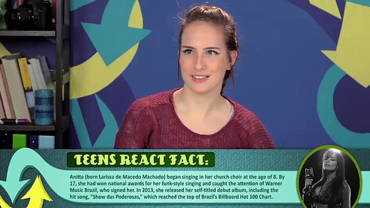 Teens React to Anitta (Brazilian Pop Star) (FULL HD)