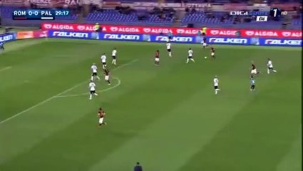 1-0 Edin Dzeko Goal - Roma vs Palermo 21.02.2016 HD