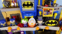 Batman Imaginext Playset Toys Mega Opening Kinder Surprise Egg Hunt Spiderman Disney Cars