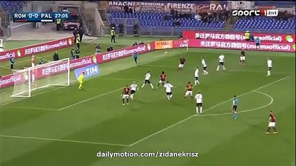 Edin Džeko Incredible Miss | AS Roma - Palermo 21/02/2016 HD