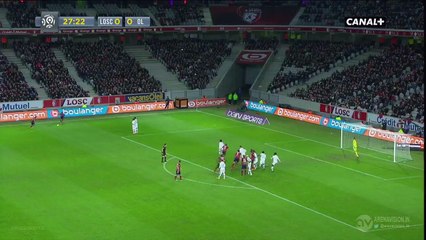 1-0 Renato Civelli Goal HD - Lille 1-0 Lyon 21.02.2016 HD