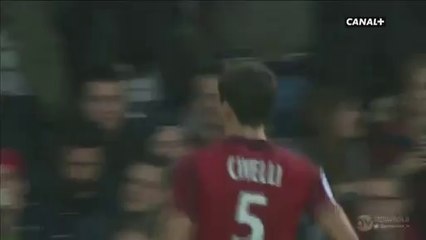 1-0 Renato Civelli Goal HD - Lille v. Lyon 21.02.2016 HD -