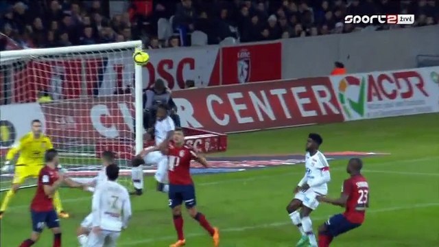 1-0 Sofiane Boufal Goal France Ligue 1 - 21.02.2016 Lille OSC 1-0 Lyon