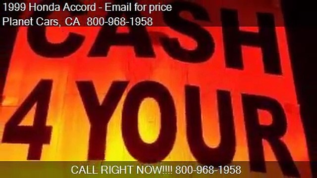 1999 Honda Accord EX 4dr Sedan