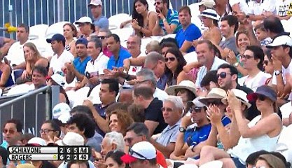 Ultimi punti successo della Schiavone - Rio de Janeiro - Da Supertennis