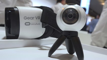 Samsung dévoile une caméra : la Gear 360 - MWC