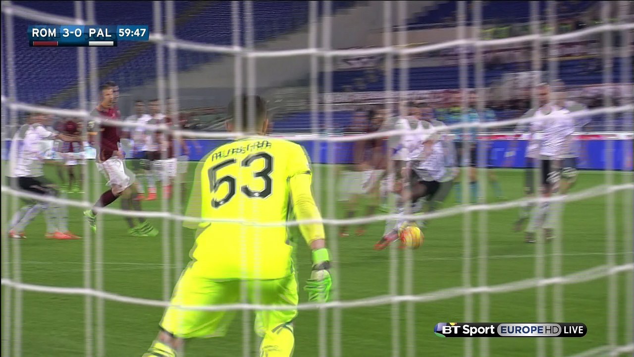 Mohamed Salah Goal HD - AS Roma 4-0 Palermo 21-02-2016