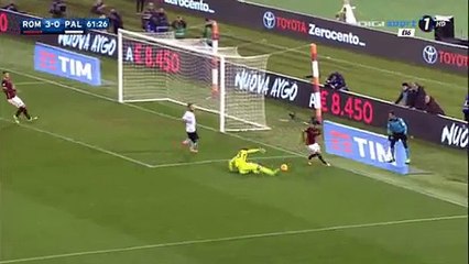 4-0 Mohamed Salah AS Roma 4-0 Palermo SErie A
