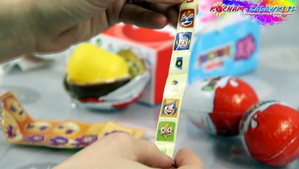 Cute Puppies / Słodkie Szczeniaki - Kinder Surprise Eggs / Jajka Kinder Niespodzianki - Ferrero - Unboxing