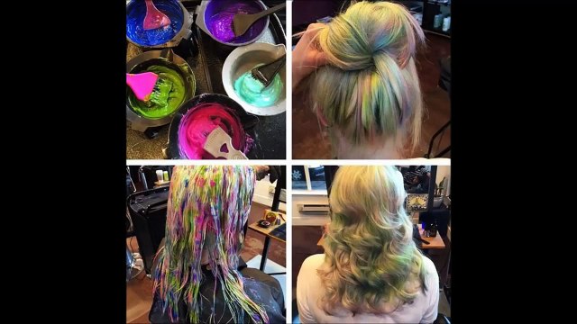 Опаловые волосы - новая мода на окрашивание волос