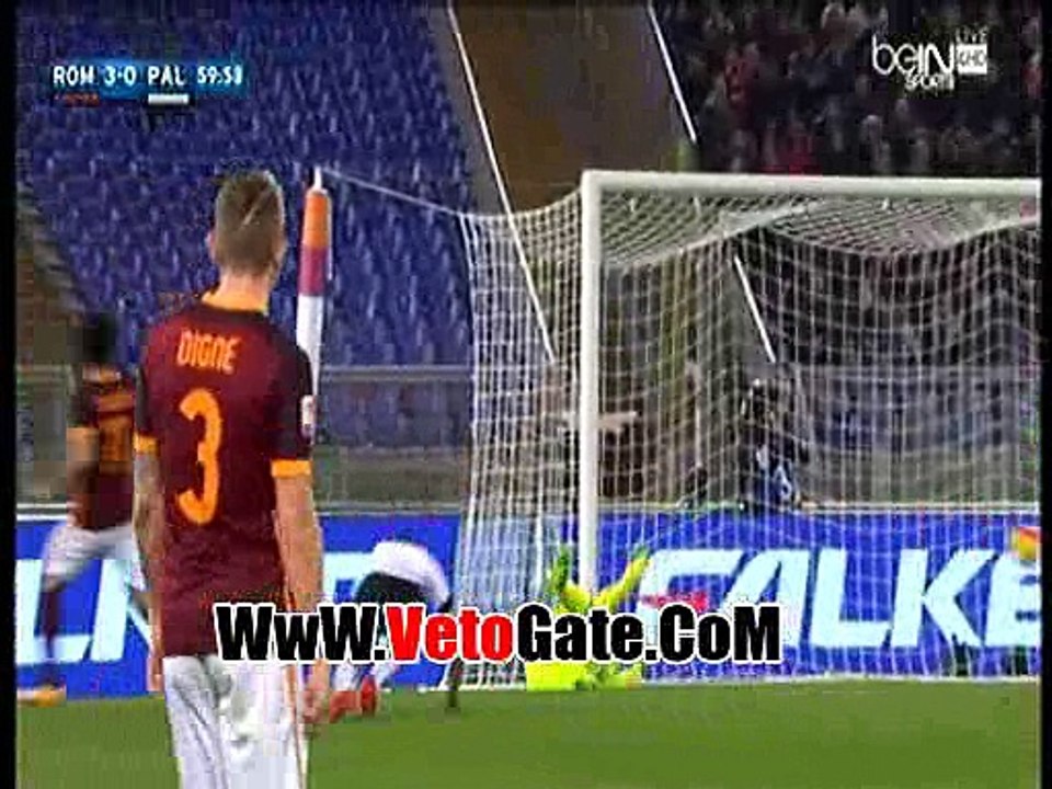 ملخص خاص تألق "محمد صلاح" بمباراه روما امام باليرمو