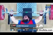 Mohamed Eldib from Egypt new world record 240 KG