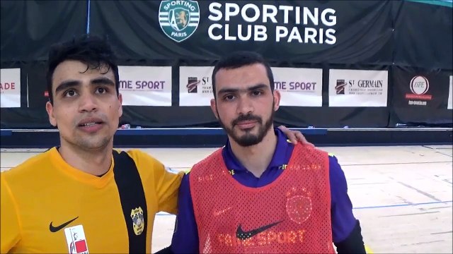 VIBREZ ! Prime Interviews, après la rencontre Sporting Paris & Douai Gayant ! Le 20 février 2016 ...