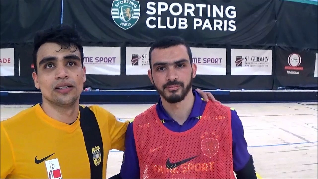 VIBREZ ! Prime Interviews, après la rencontre Sporting Paris & Douai Gayant ! Le 20 février 2016 ...