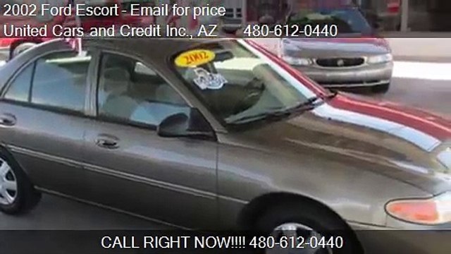 2002 Ford Escort SE 4dr STD Sedan