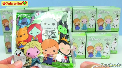 Disney Figural Key Rings Series 2 Blind Boxes Frozen, Maleficent, and Stitch
