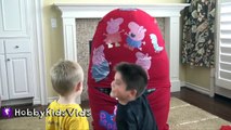 Cut Scenes: FIRST BIGGEST Peppa Egg Play! HobbyBaby Screams at HobbyKids   Behind the Scenes