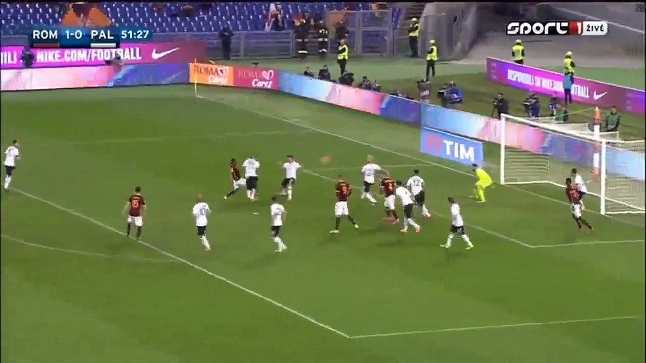 Roma 5-0 Palermo  - All Goals HD -