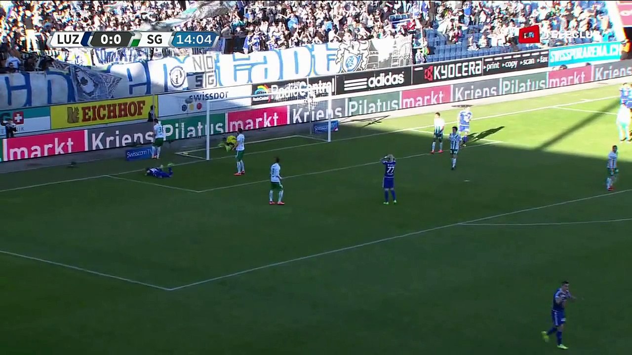 FC Lutzern 0-1 Sankt Gallen