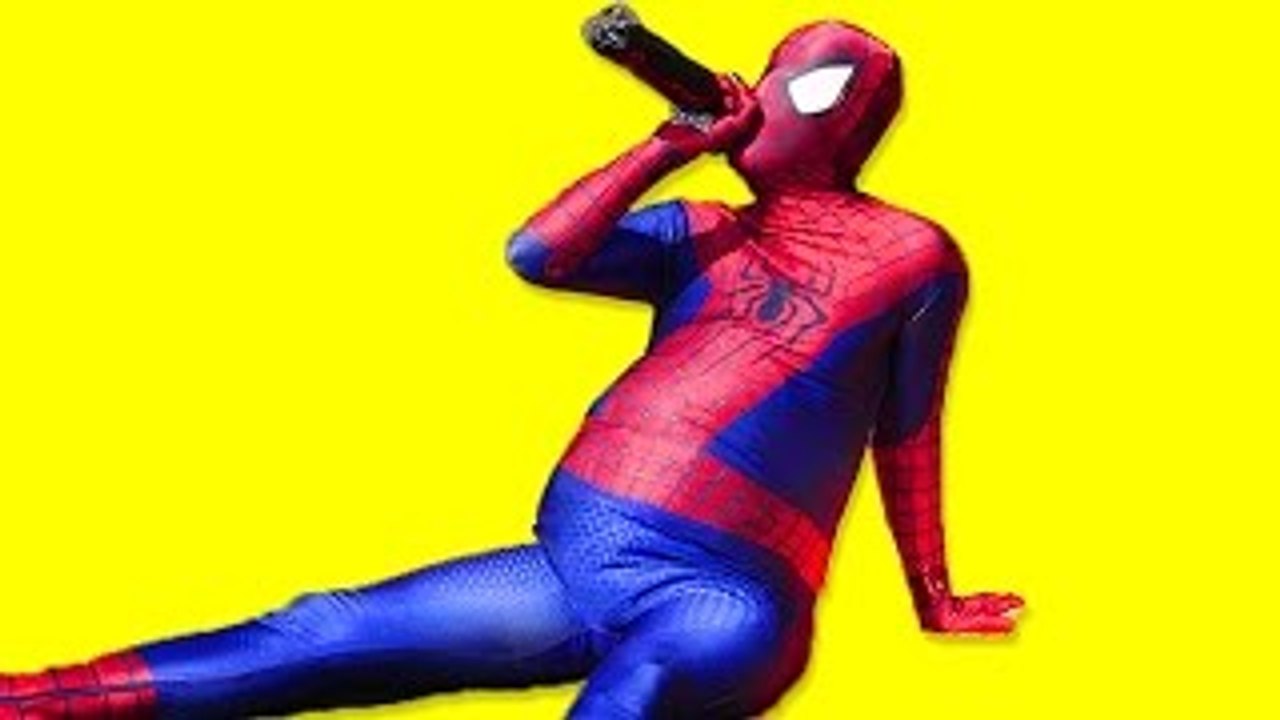 Fat Spiderman vs Hulk - Energy drink Prank - Superheroes fun Movie in Real  Life - Dailymotion Video