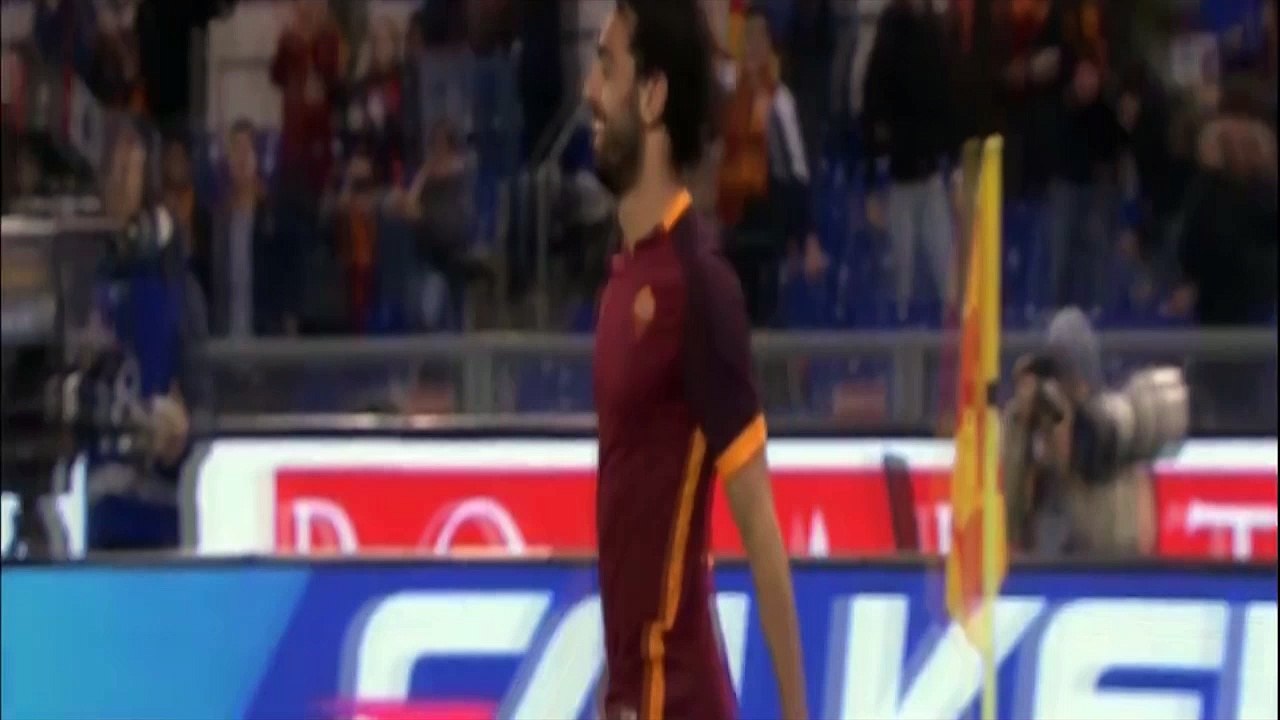 mohamed salah goals with as roma vs palermo 21/2/2016 - اهداف محمد صلاح في مباراة روما وباليرمو